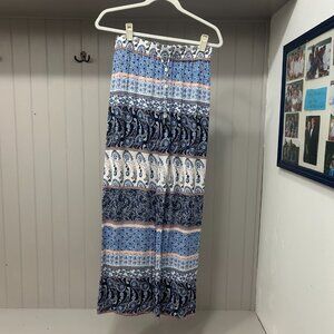 Fun multi colored XS Beach Pants